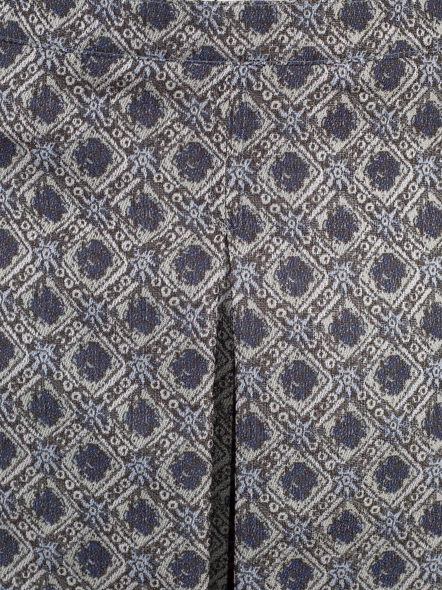 Schloß Orth Faltenrock Scarlett, silber-schwarz-grün, festlich #4