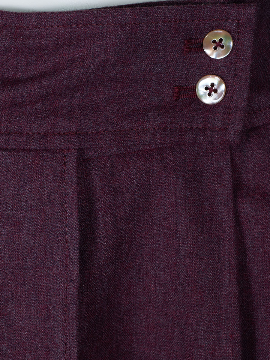 Feli und Hans Damenrock Rada, kirsche, Fischgrat #2