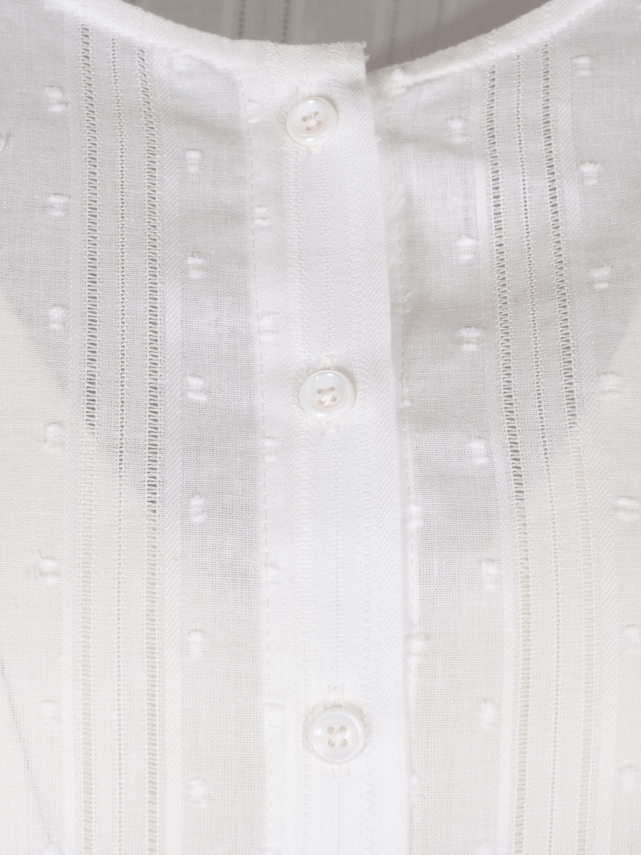 Wallmann Langarmbluse offwhite, Stickerei, Lochmuster #2