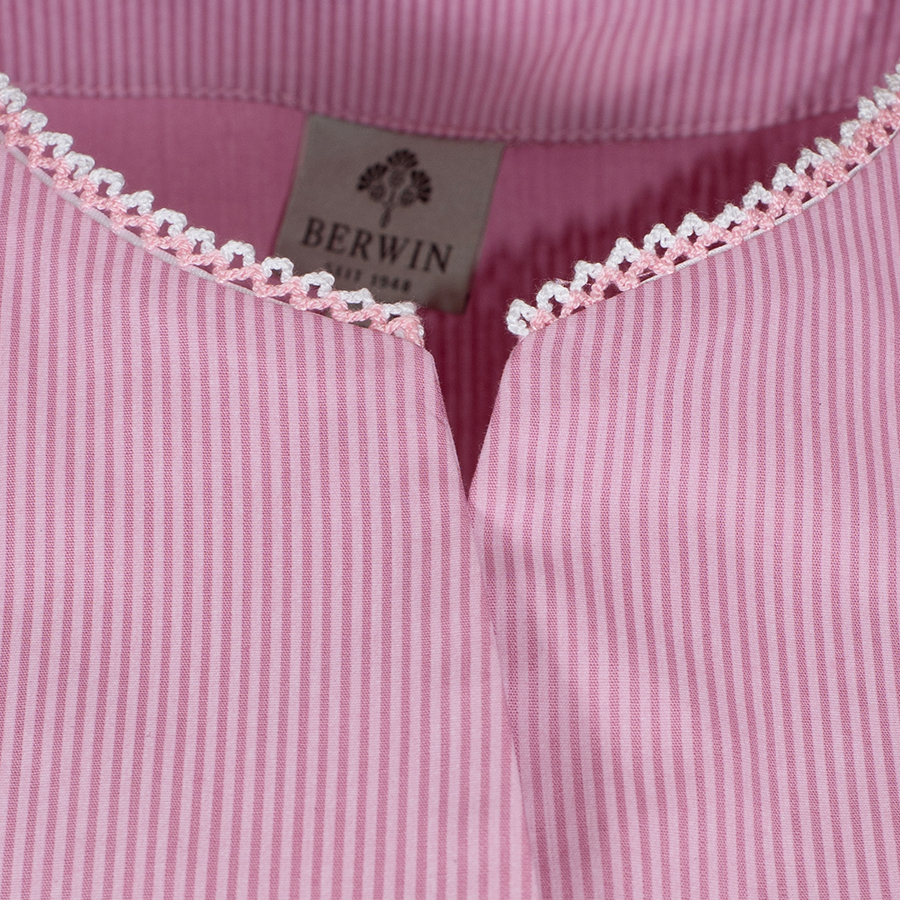 Berwin & Wolff Spenzerbluse, rose, fein gestreift #2