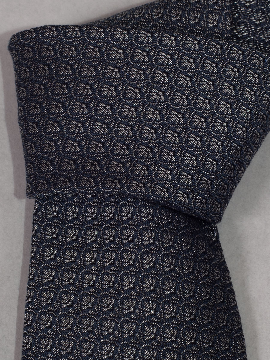 Schloß Orth Krawatte blau, gemustert #2