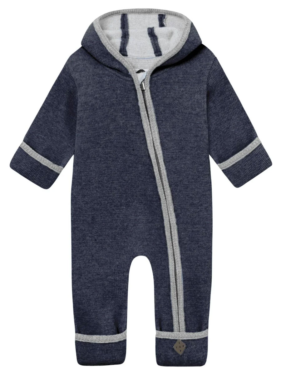 Stapf Kinderstrampler Donnerstein, mitternachtsblau-grau, Walk #1