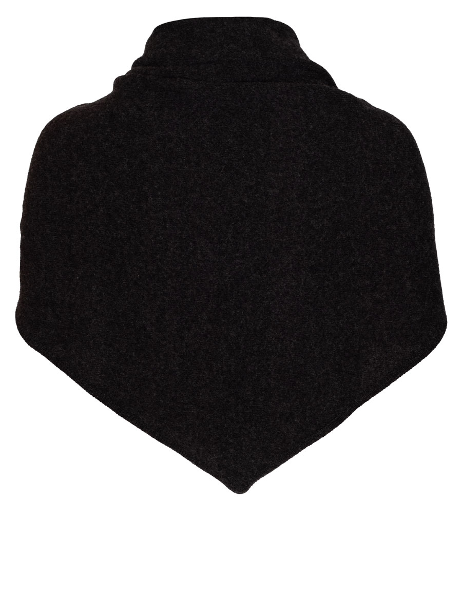 Stapf Wolltuch Bibi, anthrazit, kuschlig, dreieckig #3