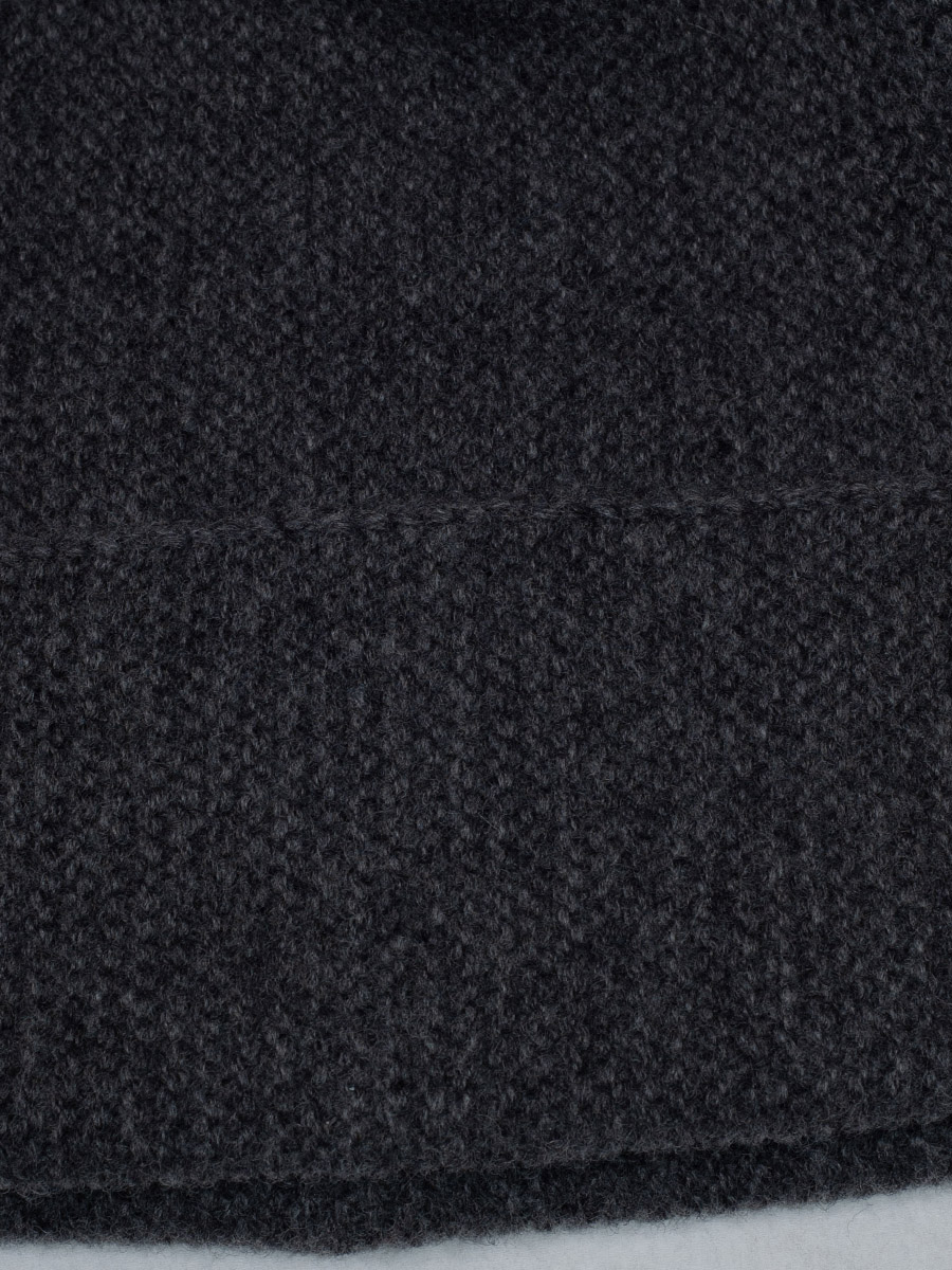 Boos Strickmütze, Beanie, grau #2