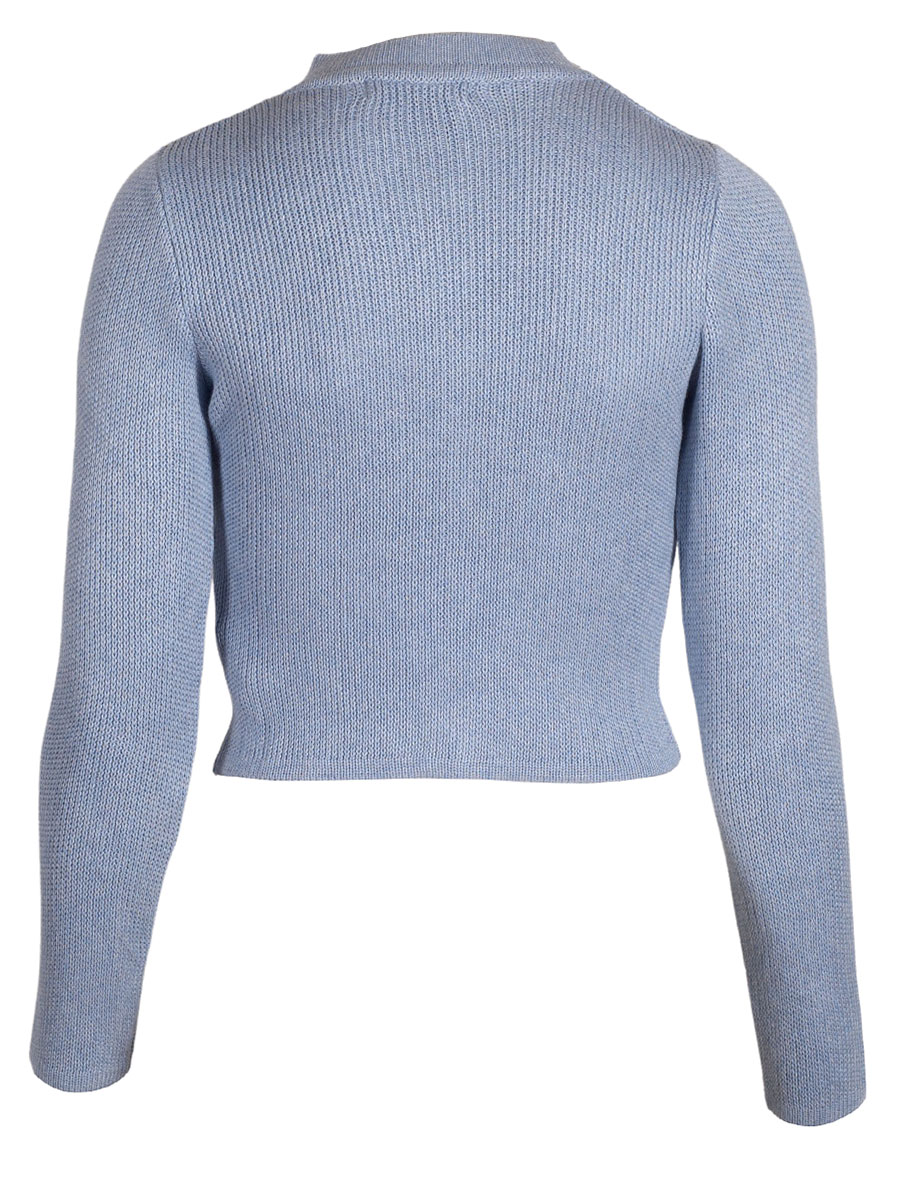 Moser Trins Strickjacke, hellblau, kurz #2