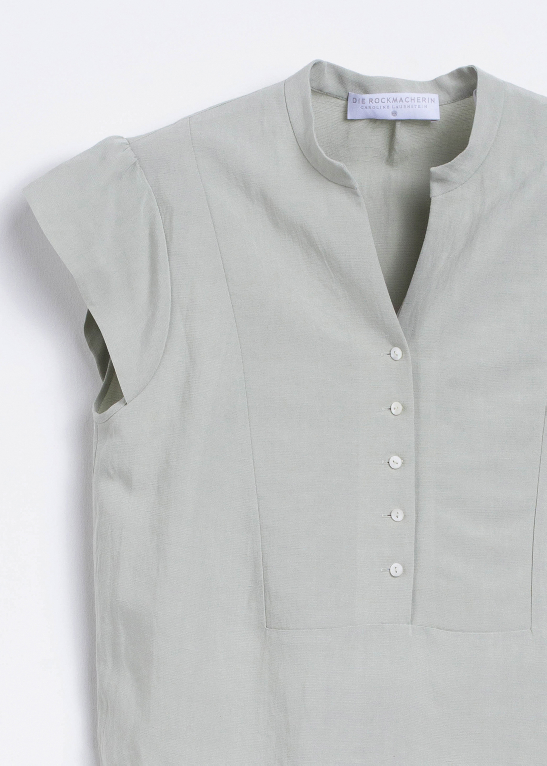 Die Rockmacherin Bluse Alena, mint, Flügelarme #6