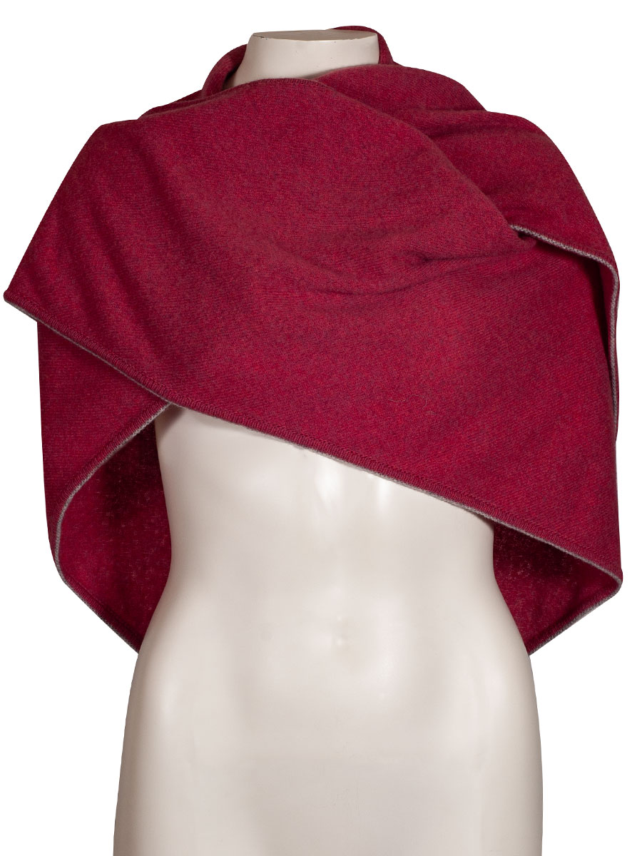 Stapf Wolltuch Bibi, clematis, kuschlig, dreieckig #1