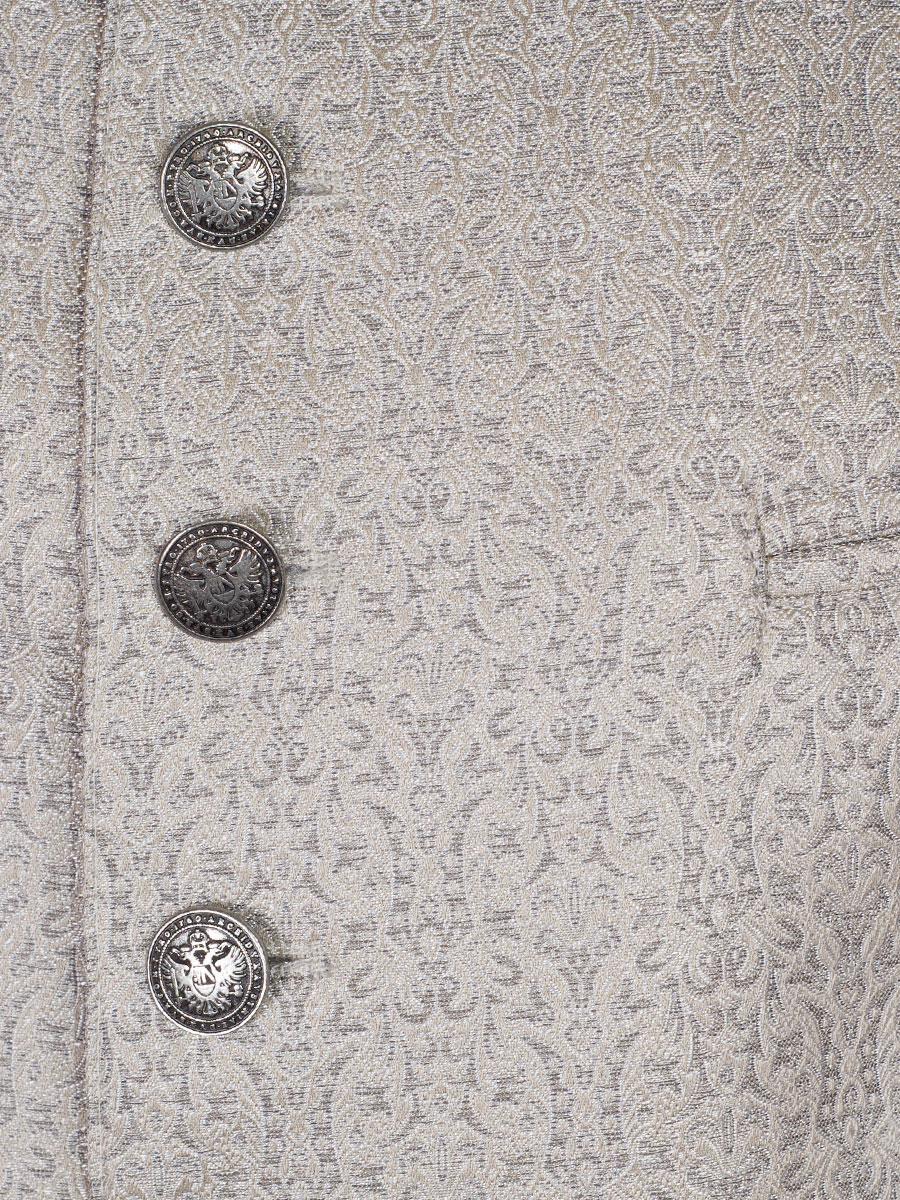 Schloß Orth Herrenweste Belvedere, beige gemustert #5