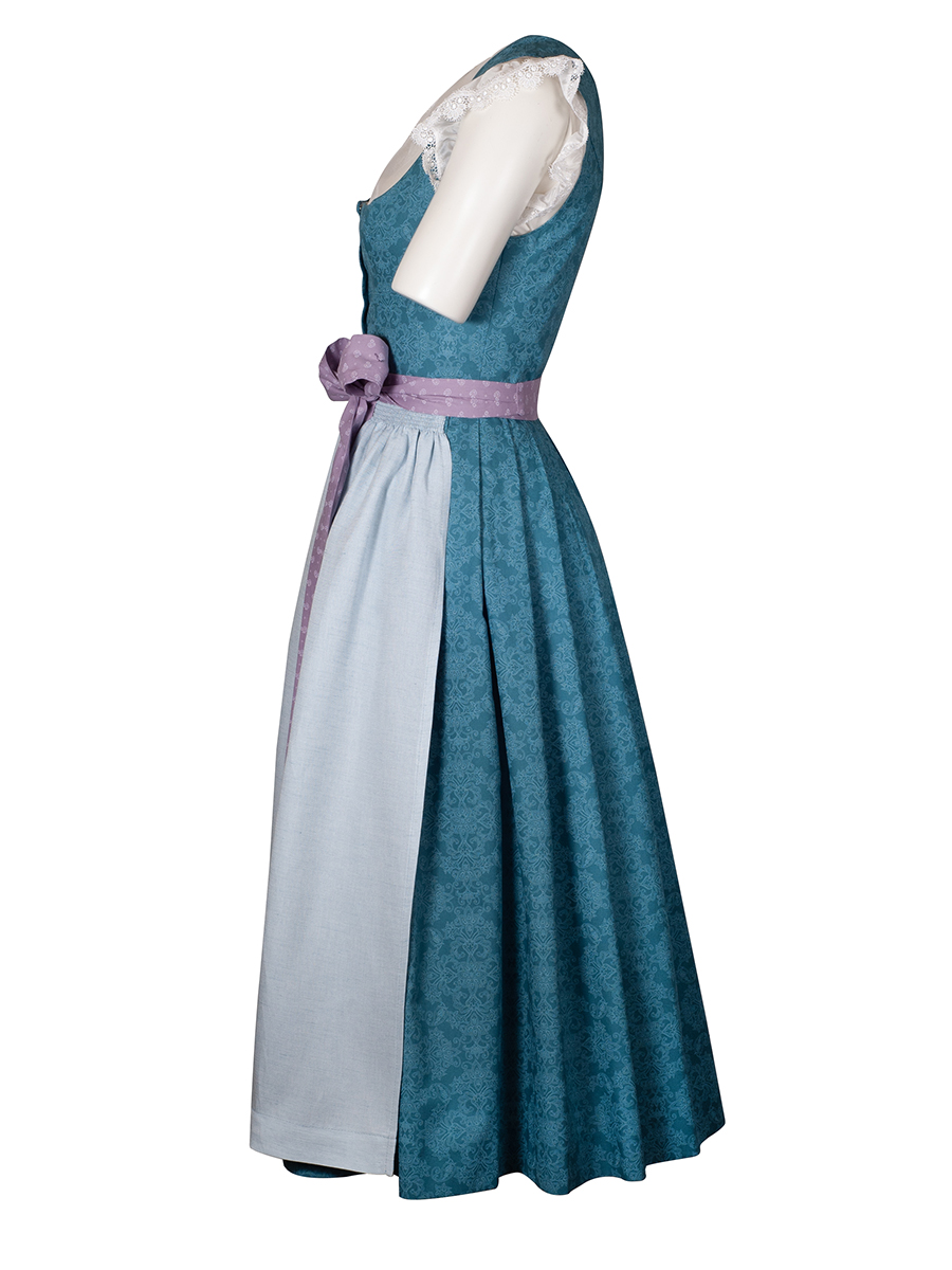 hausg'macht Dirndl Pillersee, petrol, 80lg #3