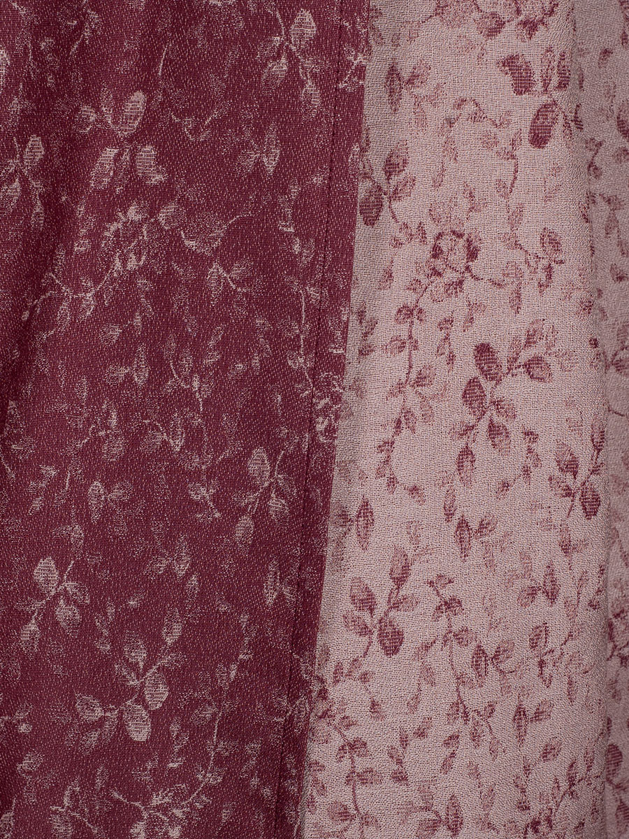 Wenger Baumwolldirndl Isabella, zartrosa-weinrot, 80lg #5