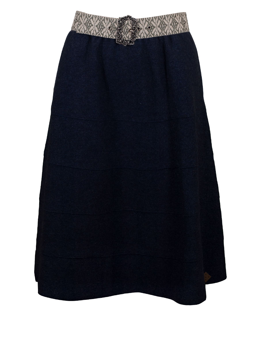 Berwin & Wolff Stoffgürtel weiß-salbeigrün, silberfarbene Schließe #3