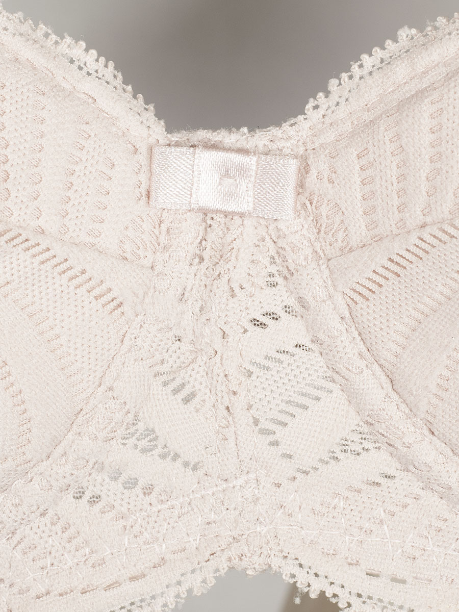 Susa Dirndl-BH Spitze, mit Bügel und Push, sand #2