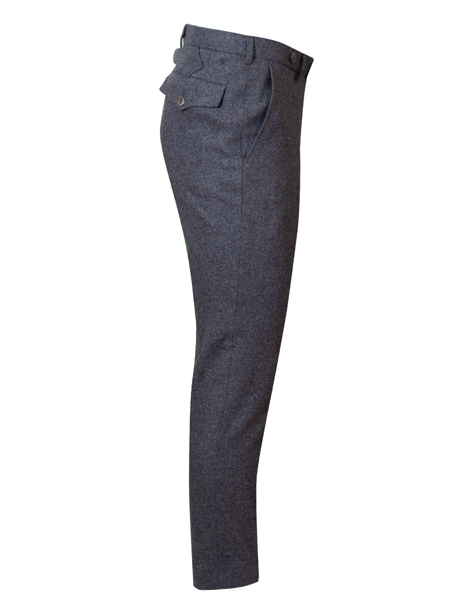 hausg'macht Lodenhose Wastl, grau, elegant #3