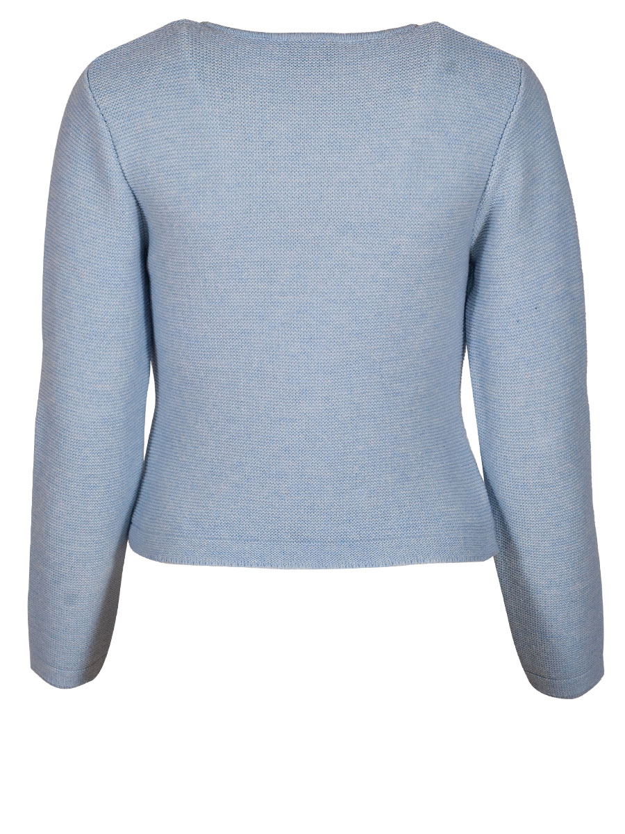 Huber Strickjacke Kana, eisblau, kurz #2