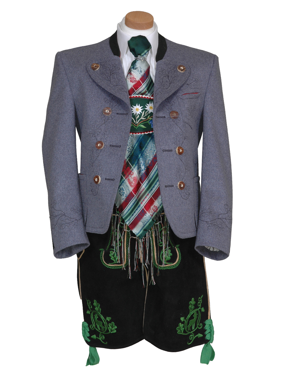 Original Lodenjoppe Miesbach hellgrau #5