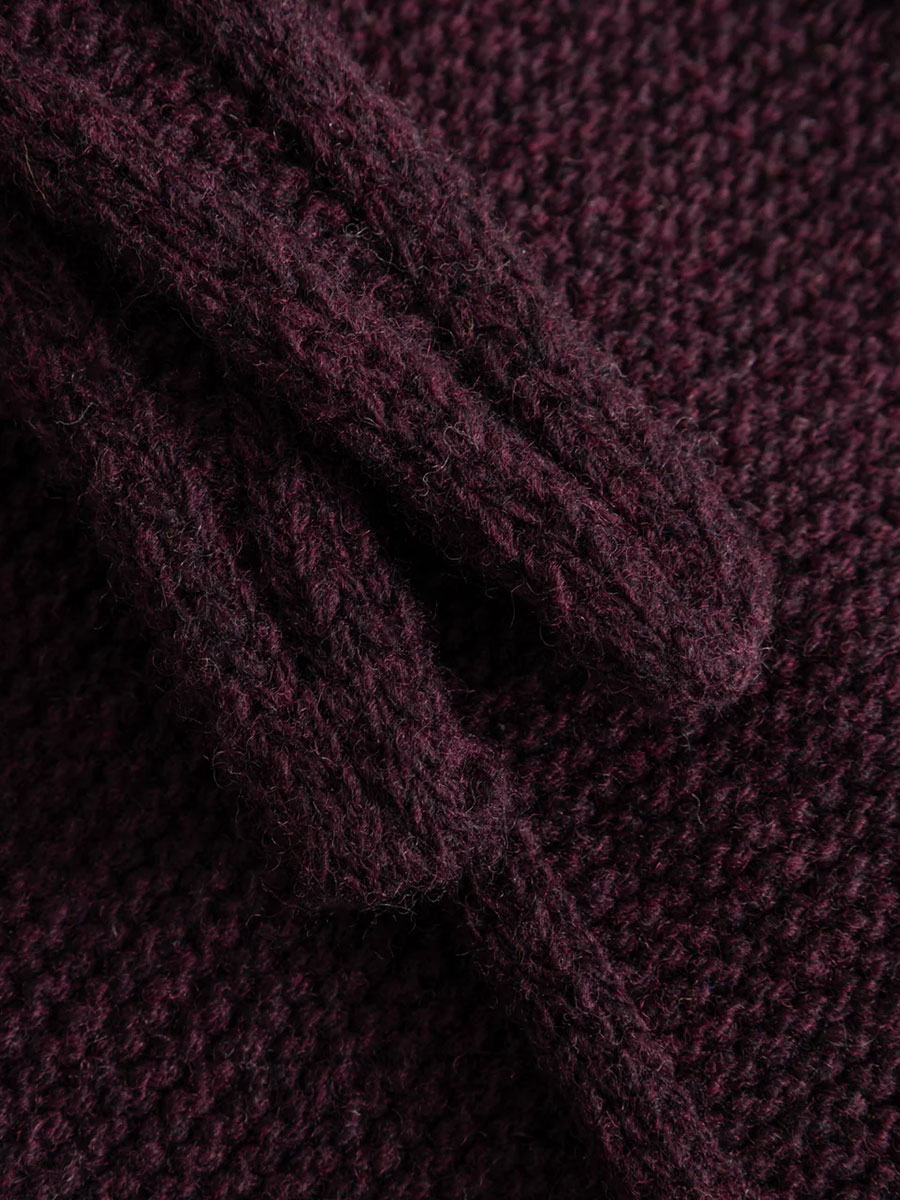 Stapf Strickschal Sophie, cabernet #3