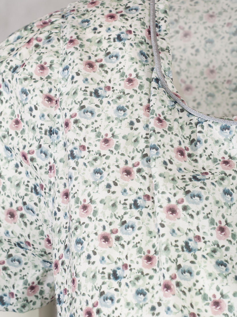 Country Line Damenbluse, creme, Blümchendruck #3