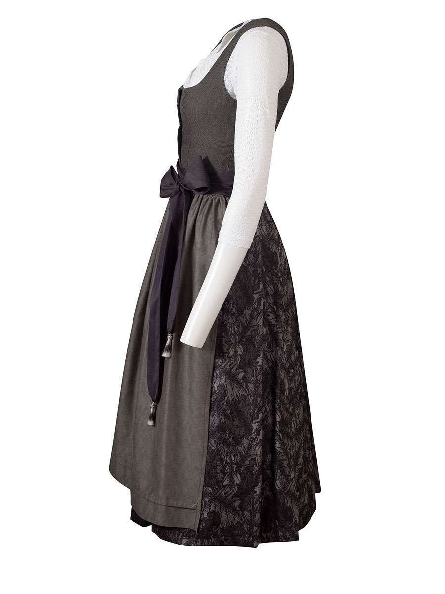 Wenger Dirndl Jessica, festlich, olivgrün, 80cm #2