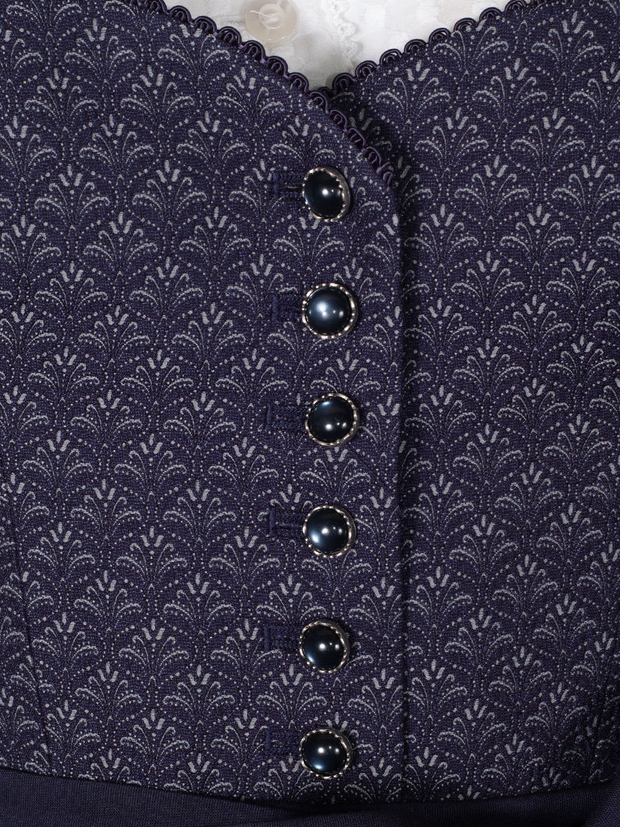 Wenger Dirndl Romy, blau, 80lg #4