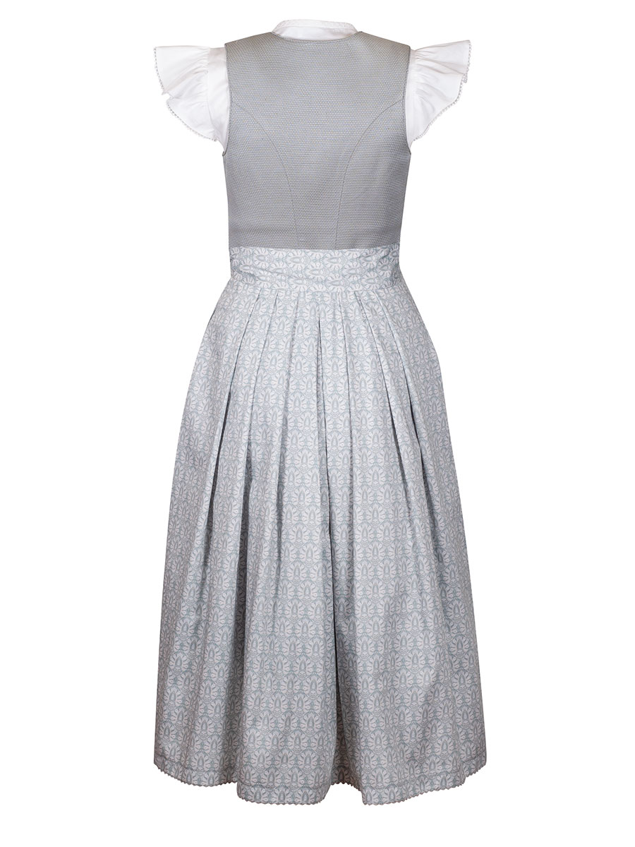 Country Line Dirndl, hellblau-grau, festlich, 80lg #2