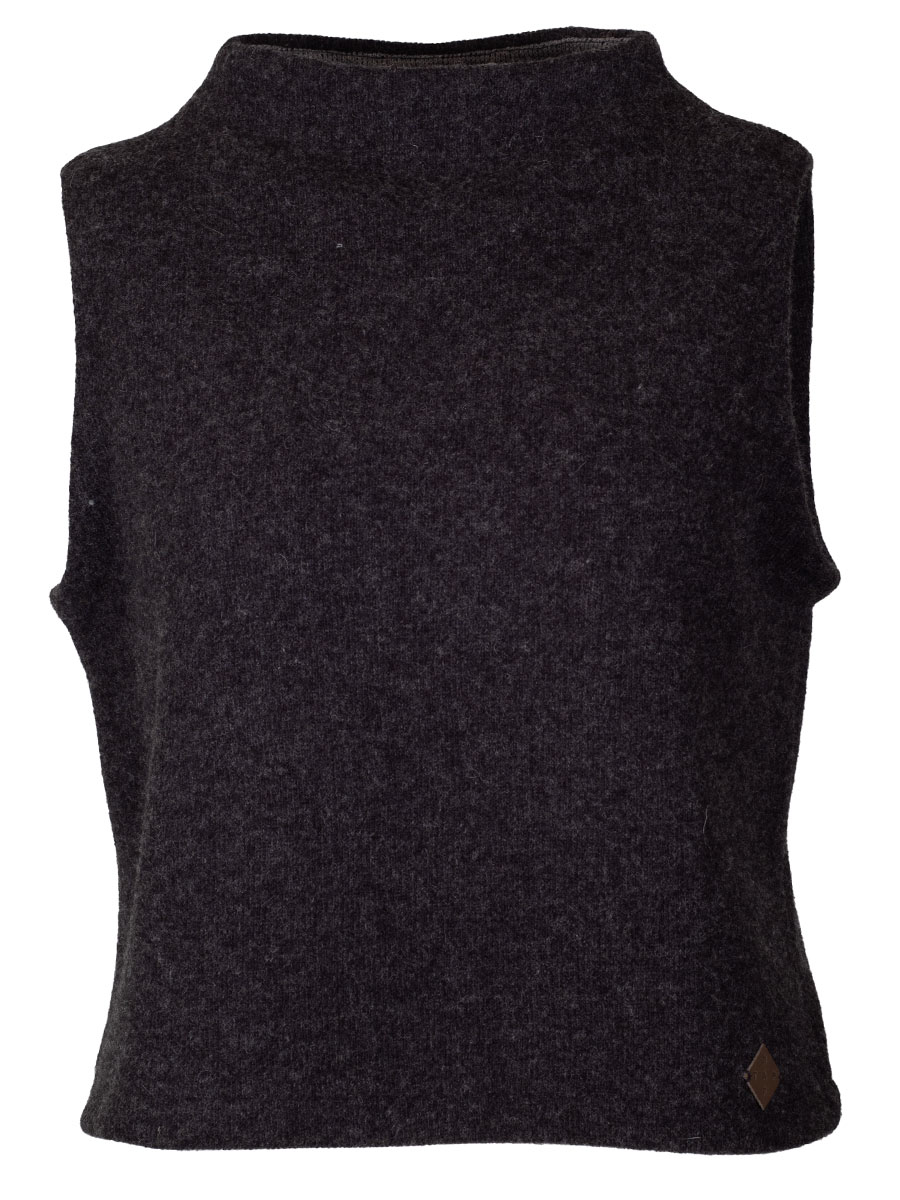 Stapf Pullunder Karla, anthrazit, leger #1