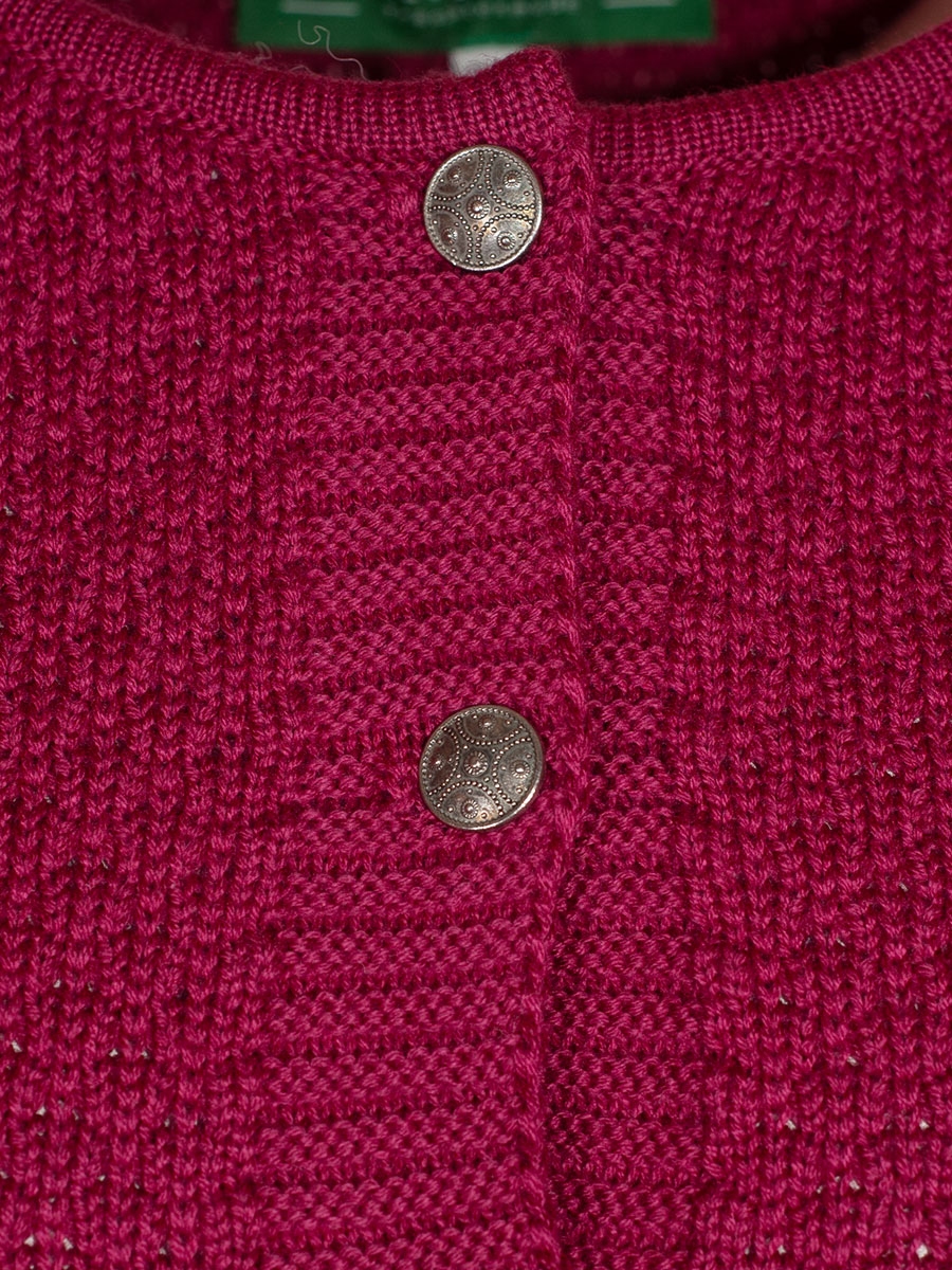 Country Line Strickjacke pink, kurz, Rautenmuster #4