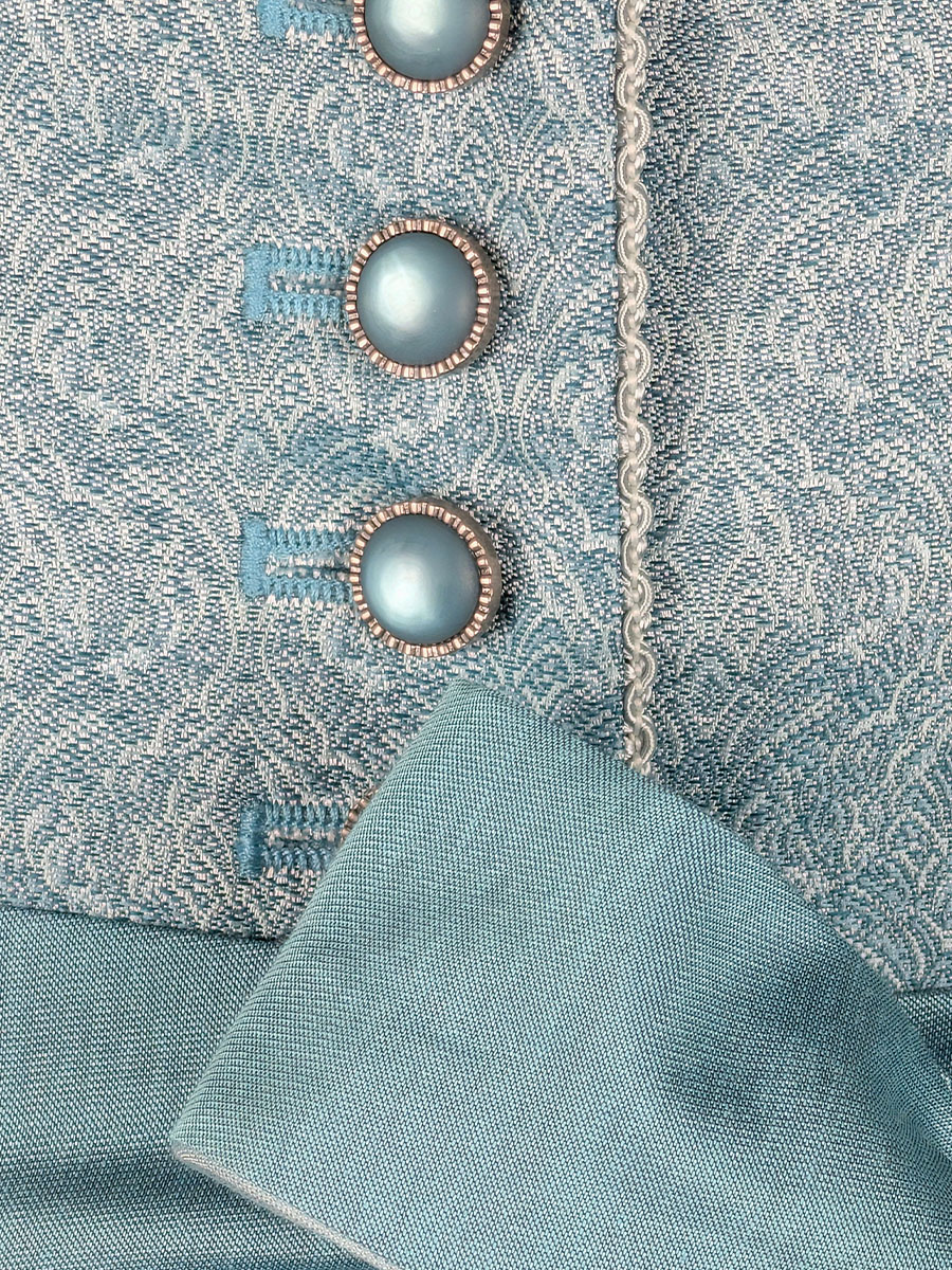 Wenger Fest-Dirndl Tara, türkis, 80lg #6