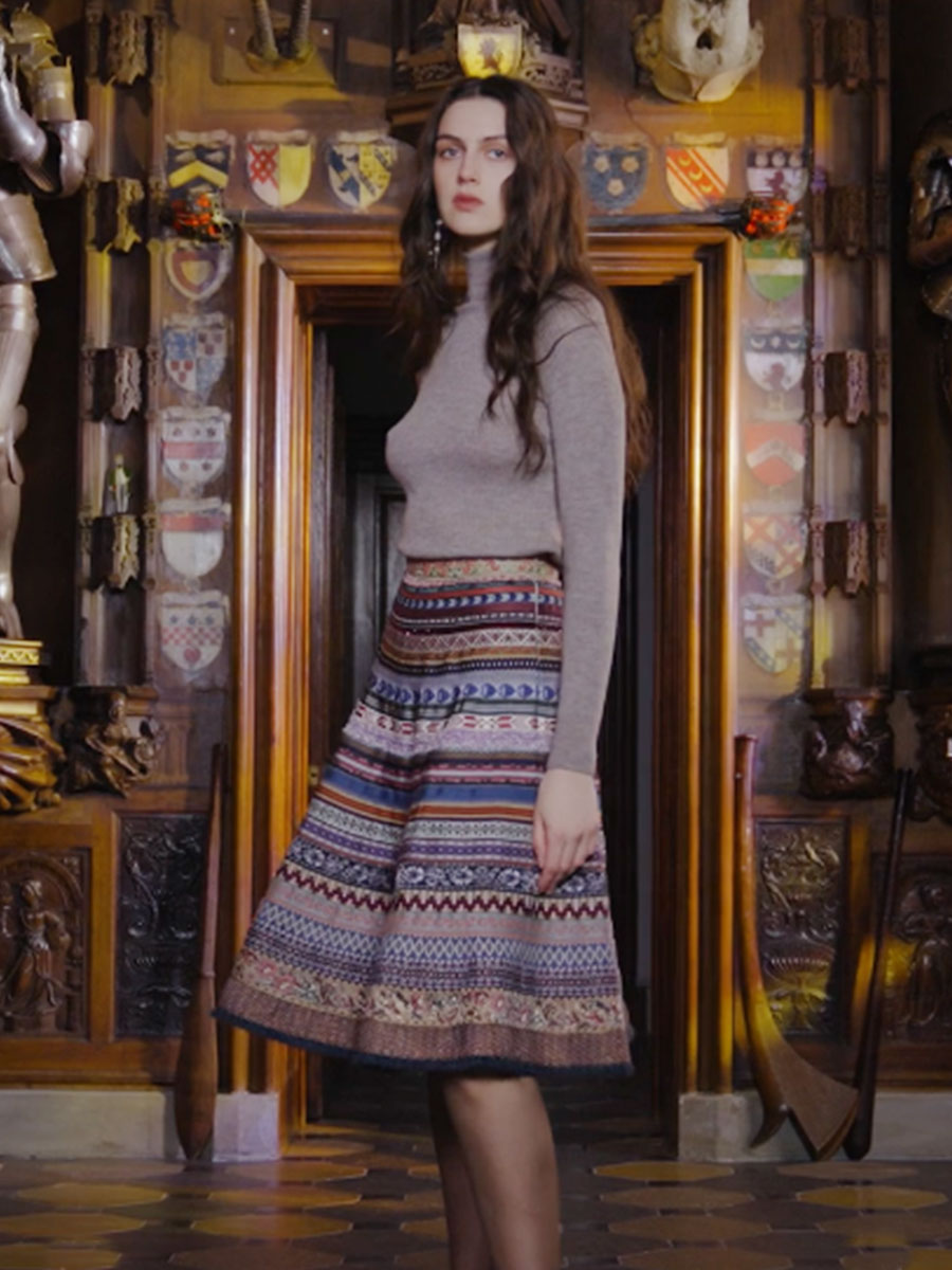 Lena Hoschek Bänderrock, Swing, sweet tooth, verschiedene Borten #2