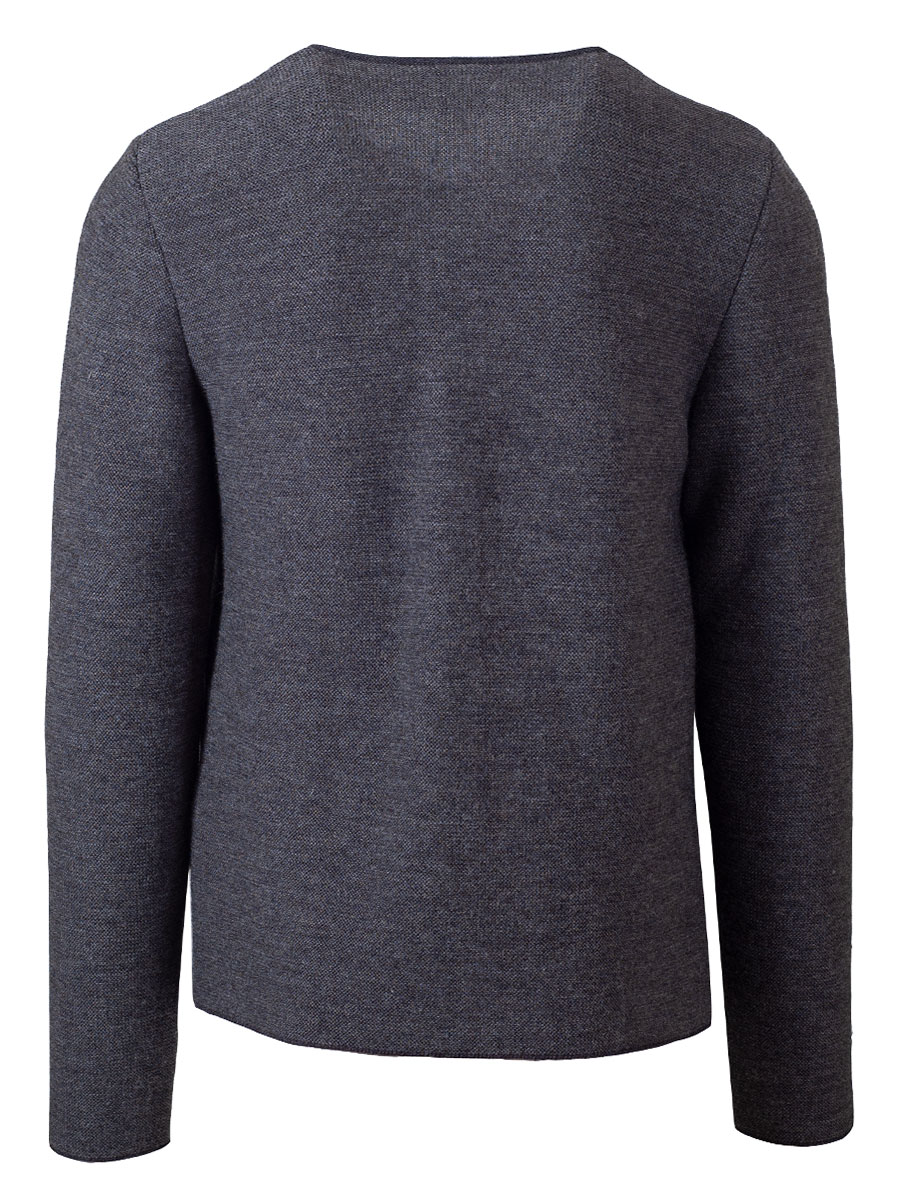 Hammerschmid Simon Strickjacke, grau mit anthrazit #2