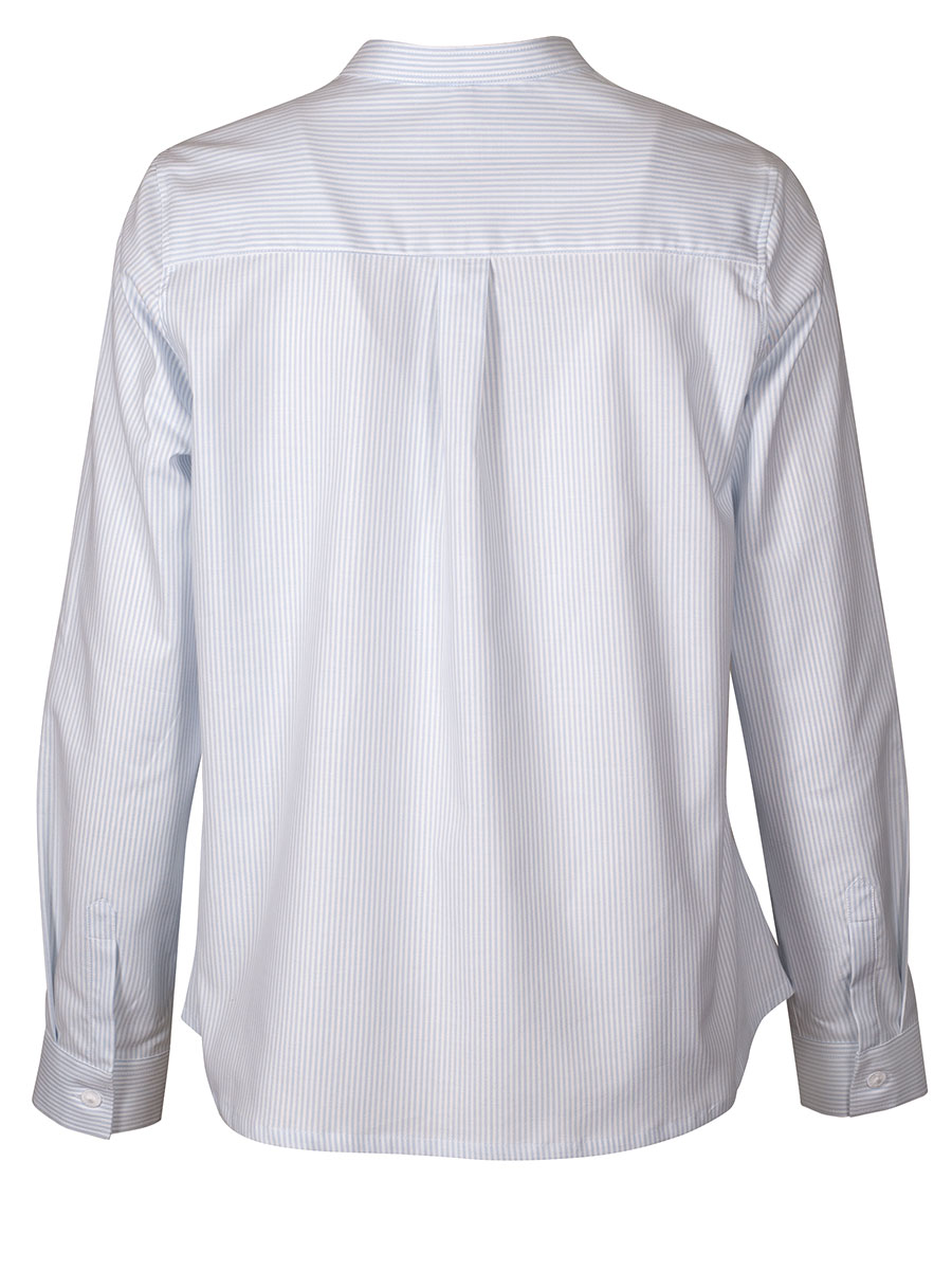 Waldorff Damen-Pfoad, hellblau-weiss gestreift #3