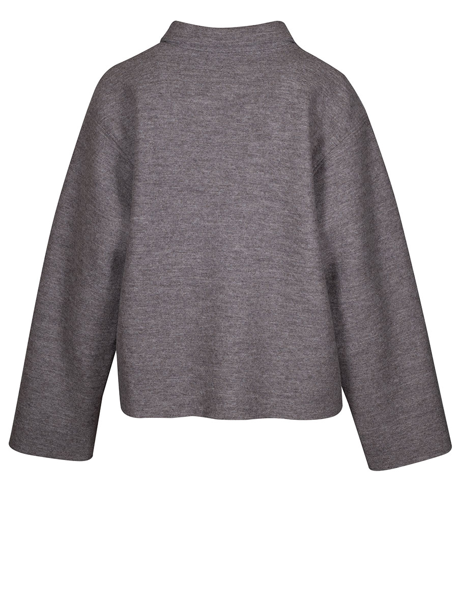 Wollgwand Kastenjacke Milli, beigemeliert #3