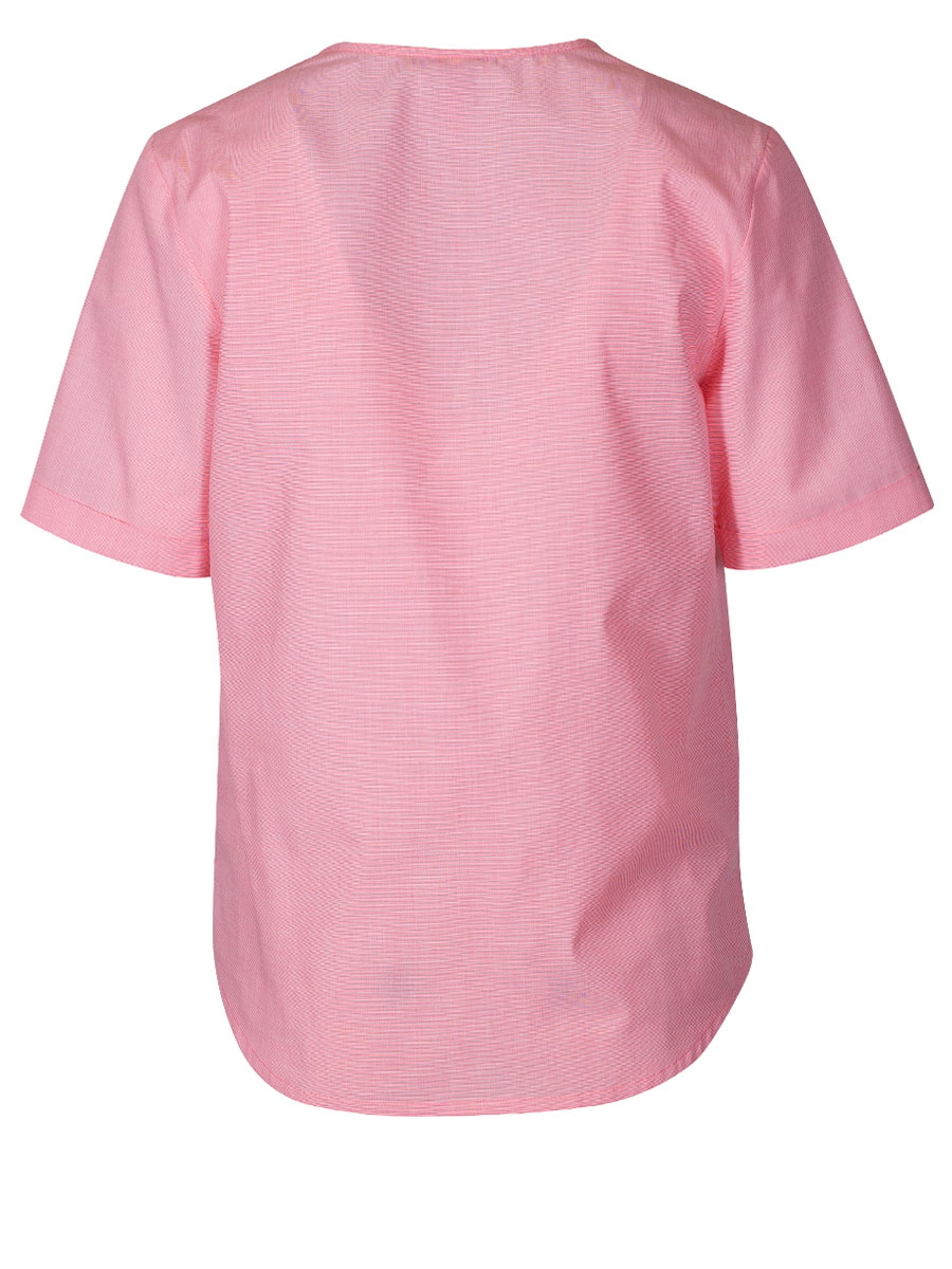 Hammerschmid Damen Bluse Katja, himbeere, Kurzarm #3