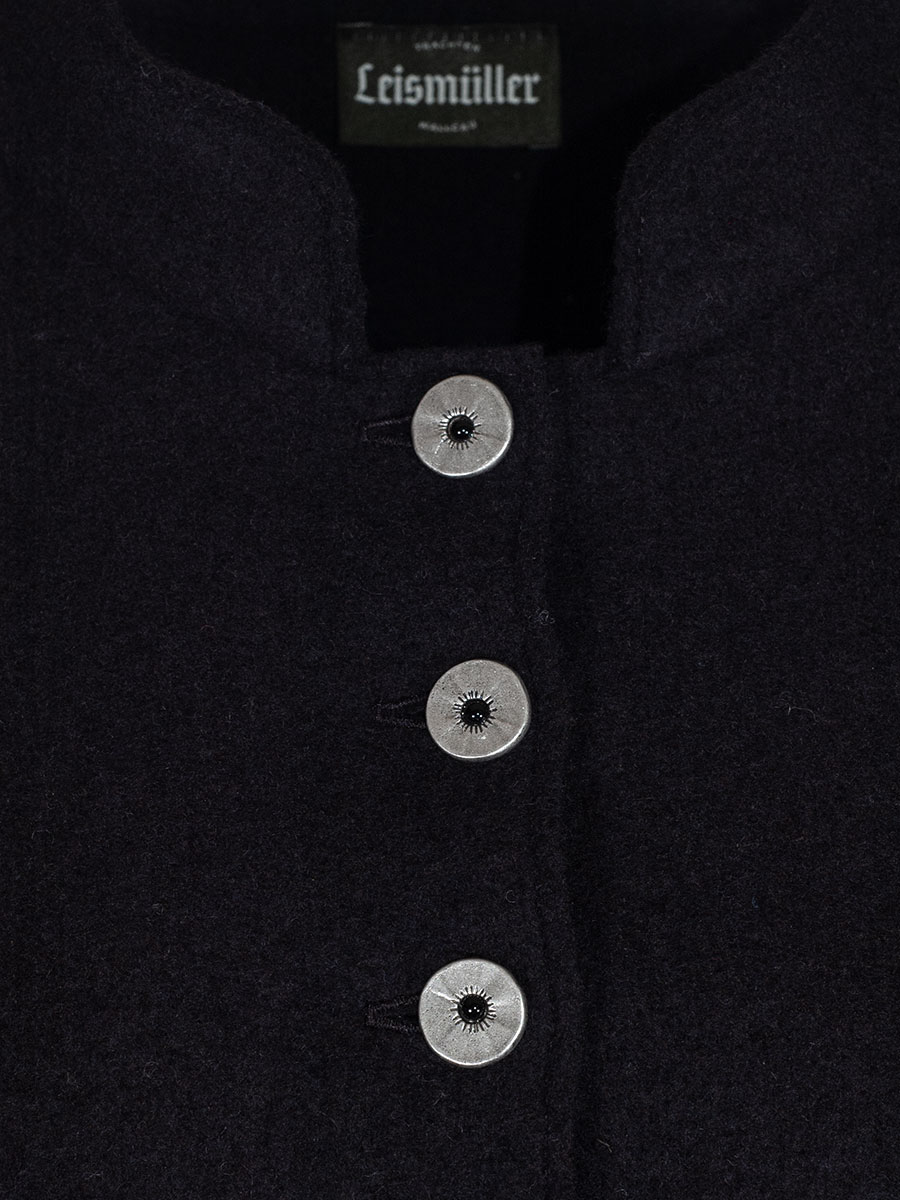 Boos Walkjacke mit Schoßerl, schwarz #4