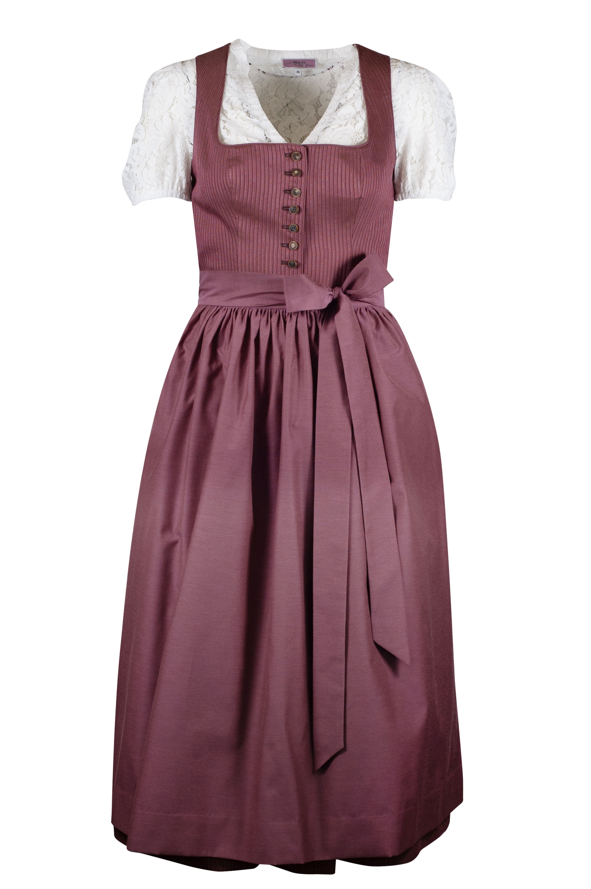 Waldorff Dirndl Geni, festlich, altrosa, 80lg #1