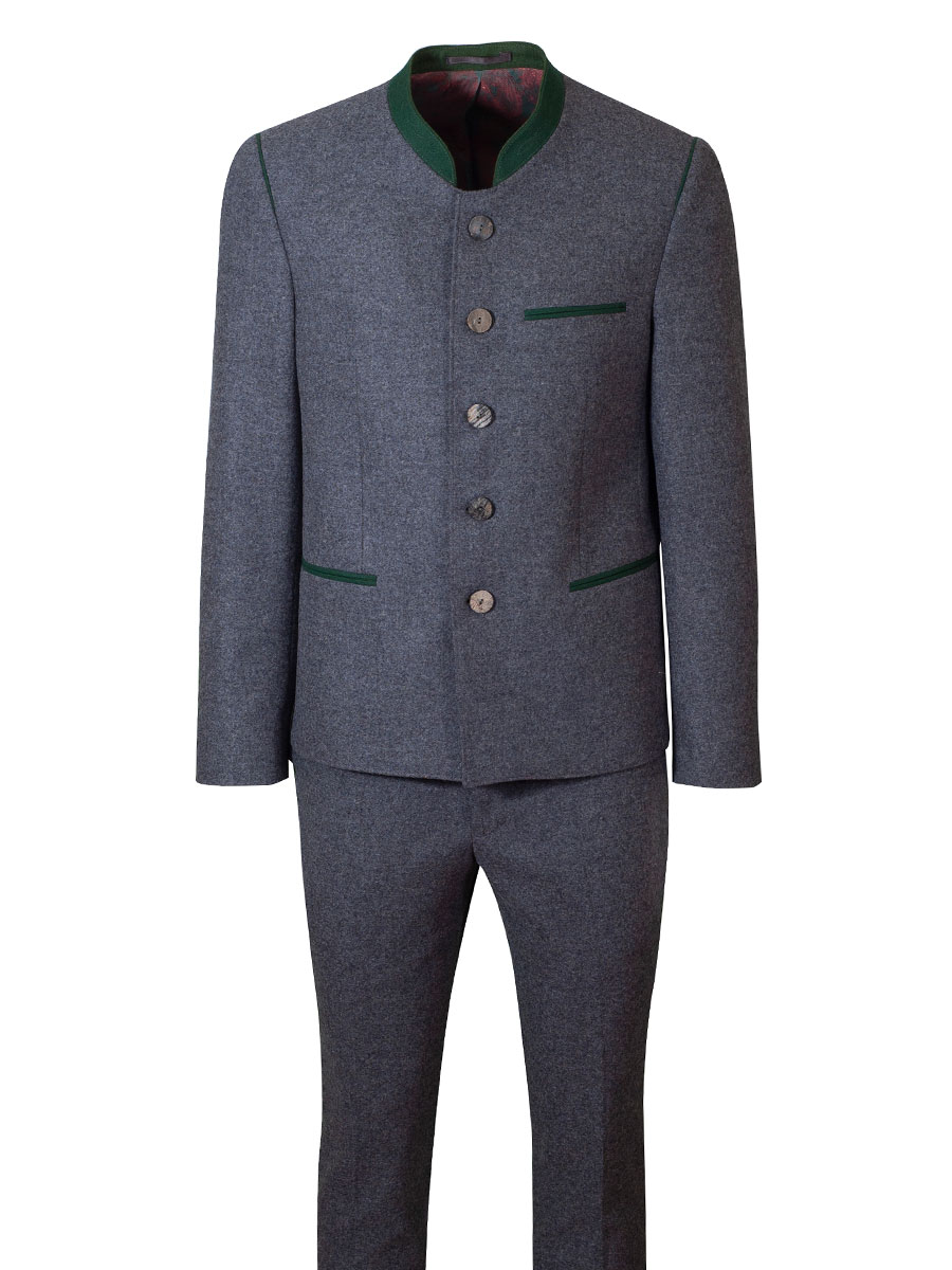 hausg'macht Lodenhose Wastl, grau, elegant #2
