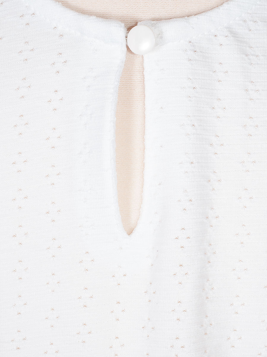 Hammerschmid Mädchen Dirndlbluse Caro, weiß, Flügelarme #4