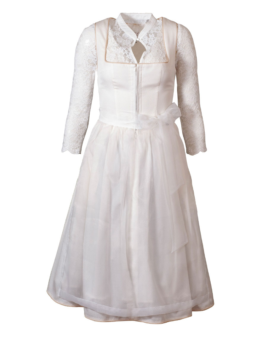 Kinga Mathe Dirndl Denise, sehr festlich, beige, 70 lg #1