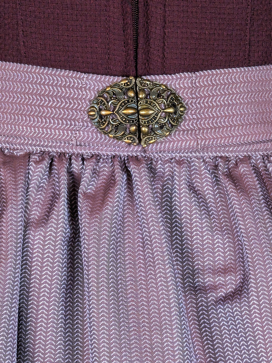 MarJo Dirndl Büchenbach, bordeaux, festlich, 70lg #5
