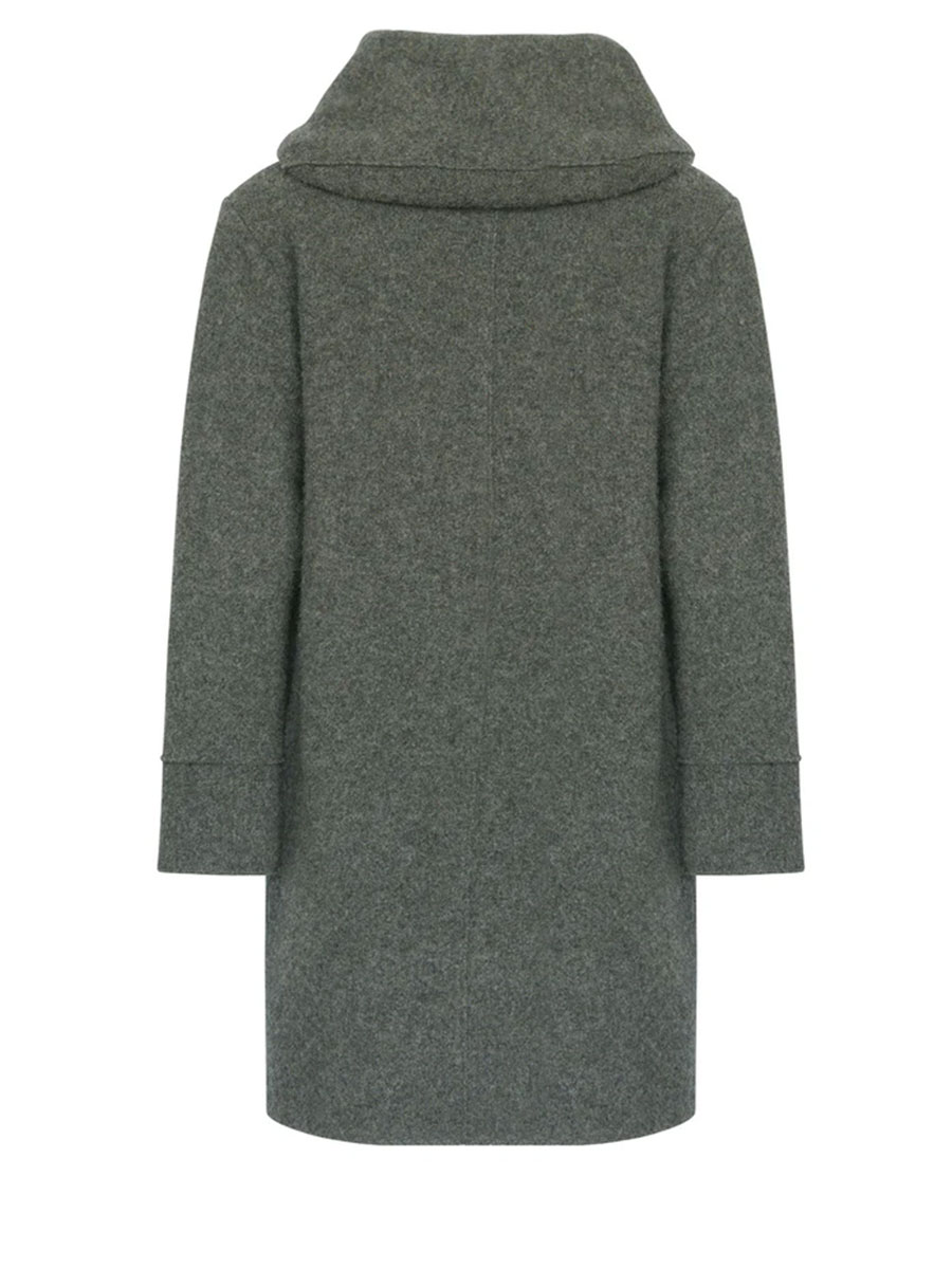 Stapf Walkmantel, Adriano, unisex, asche, Oversized #3