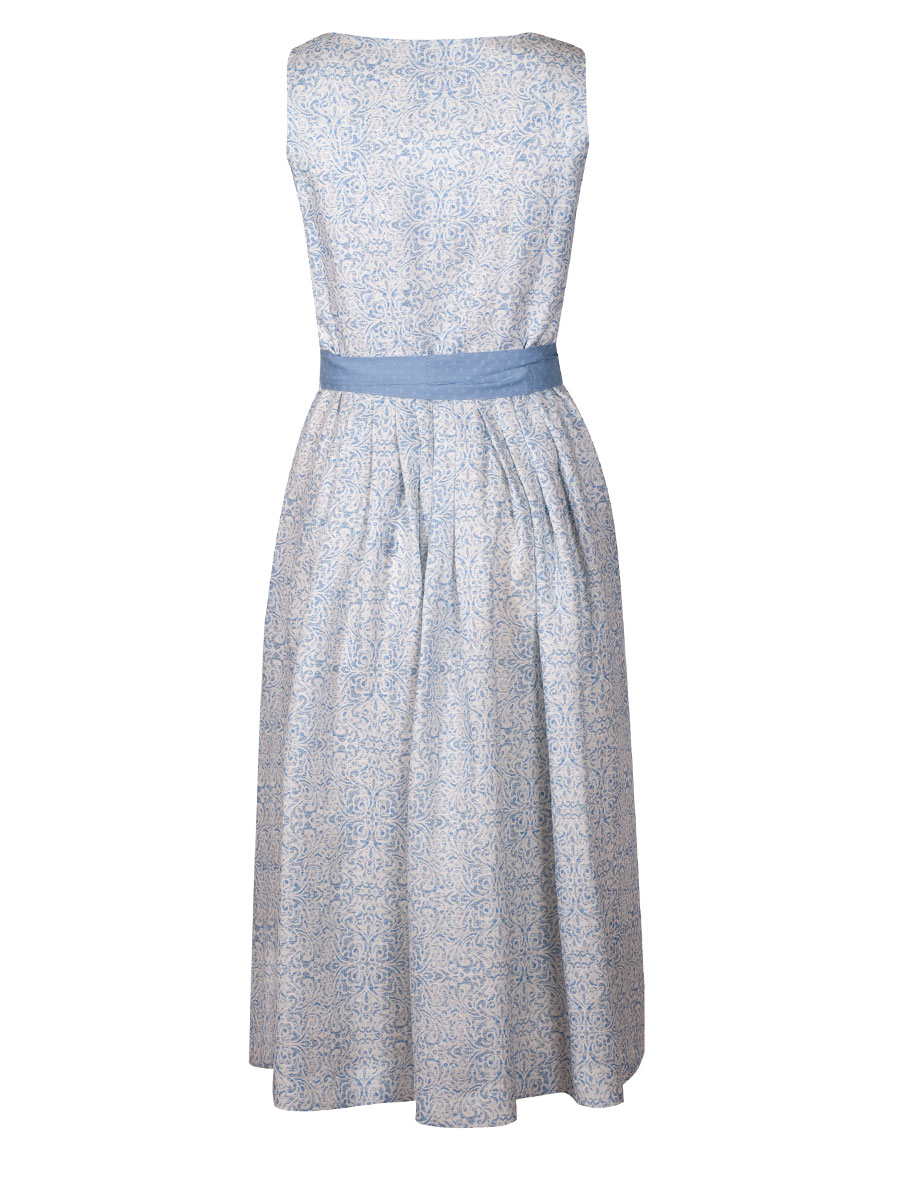 Hammerschmid Kleid Damen Sursee, blau gemustert #2
