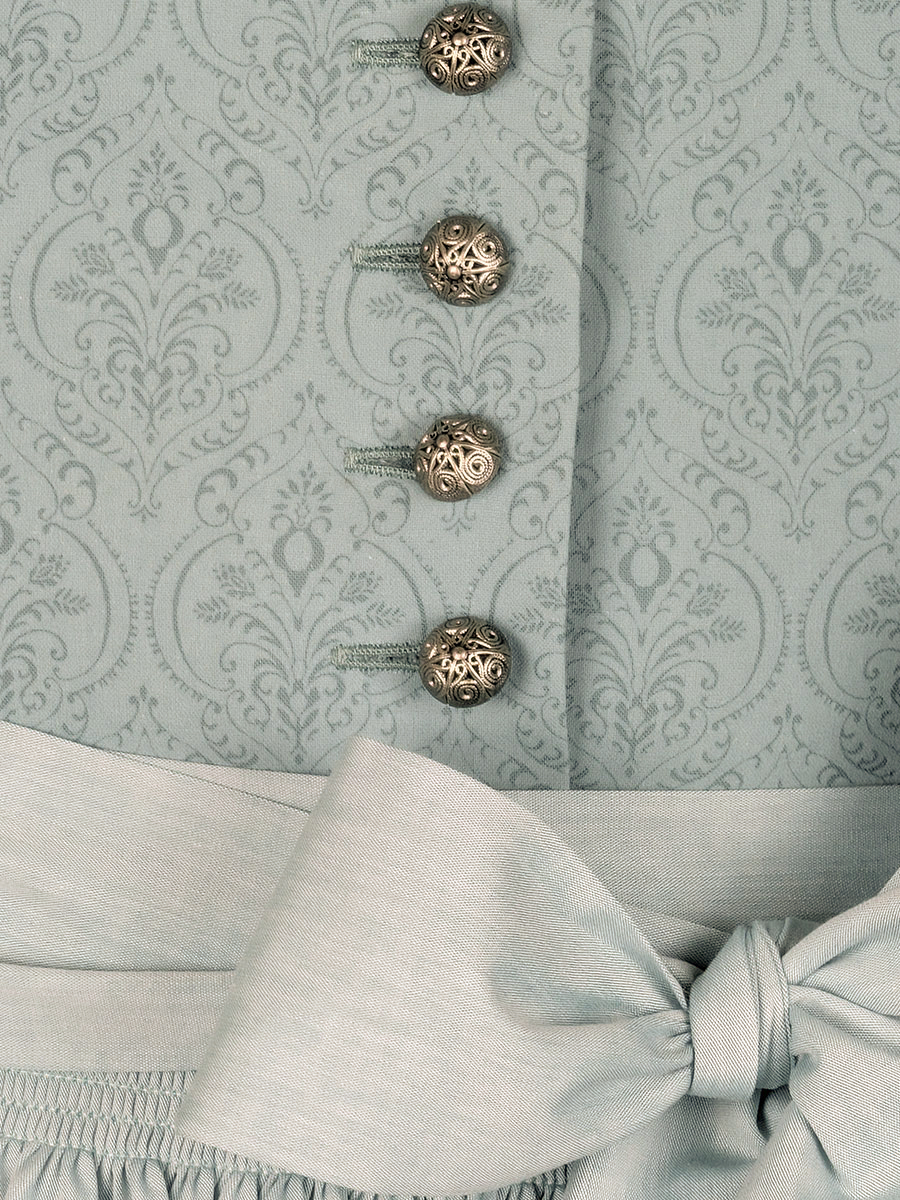 Hammerschmid Dirndl Koflersee, grün gemustert, 80lg #4