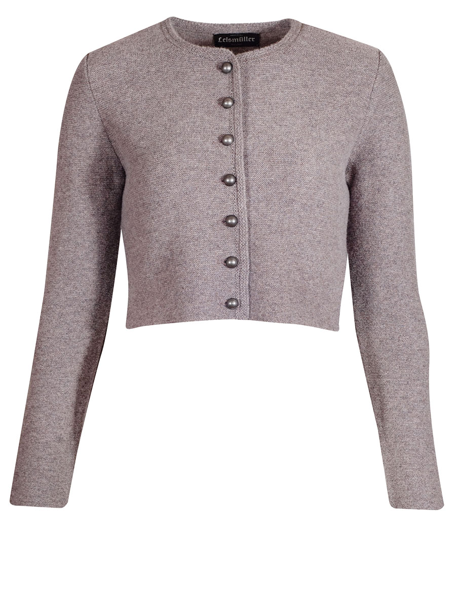 Astrifa Capua Dirndl-Strickjacke, schlamm, Kugelknöpfe #1