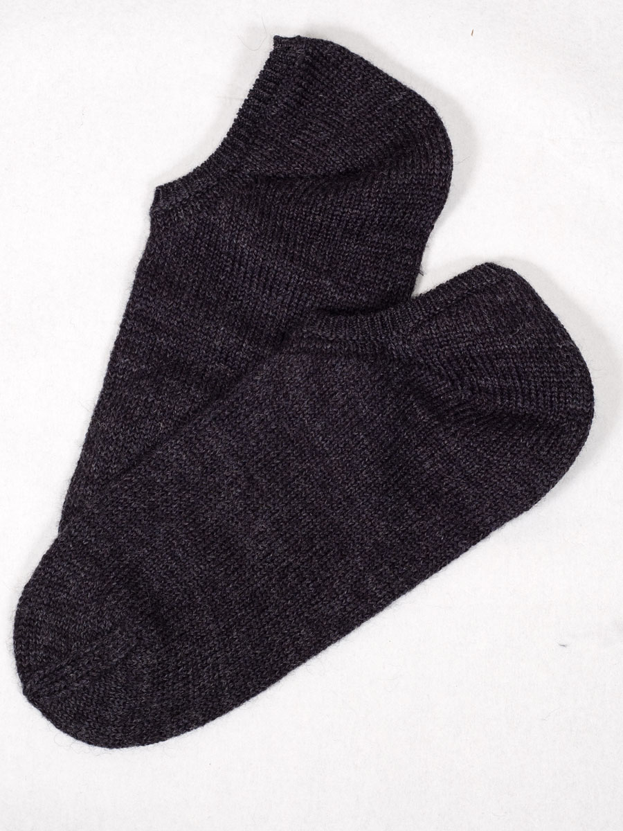 Gottseidank Loferl Eibsee anthrazit-tanne mit Socken #5