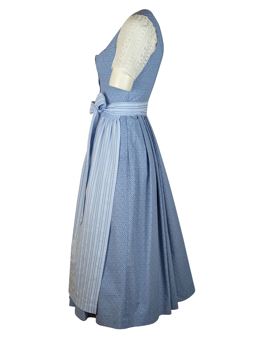 Hammerschmid Dirndl Braunsee, hellblau, 80lg #5