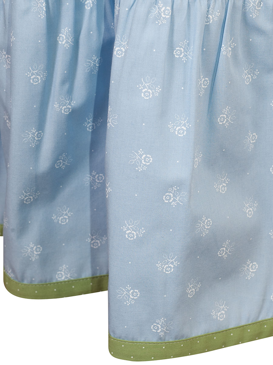 Hammerschmid Kinderkleid Bachsee, hellblau, Volantstil #5