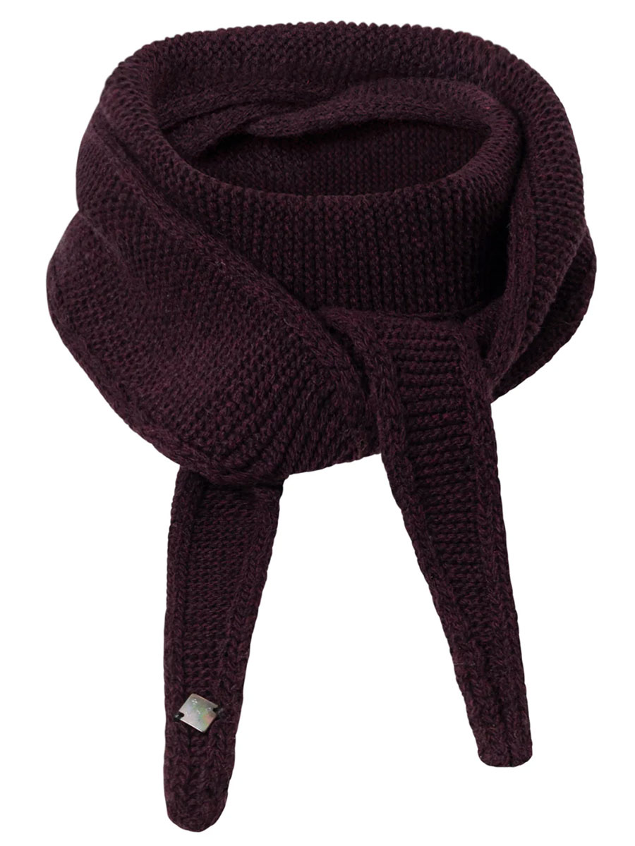 Stapf Strickschal Sophie, cabernet #1