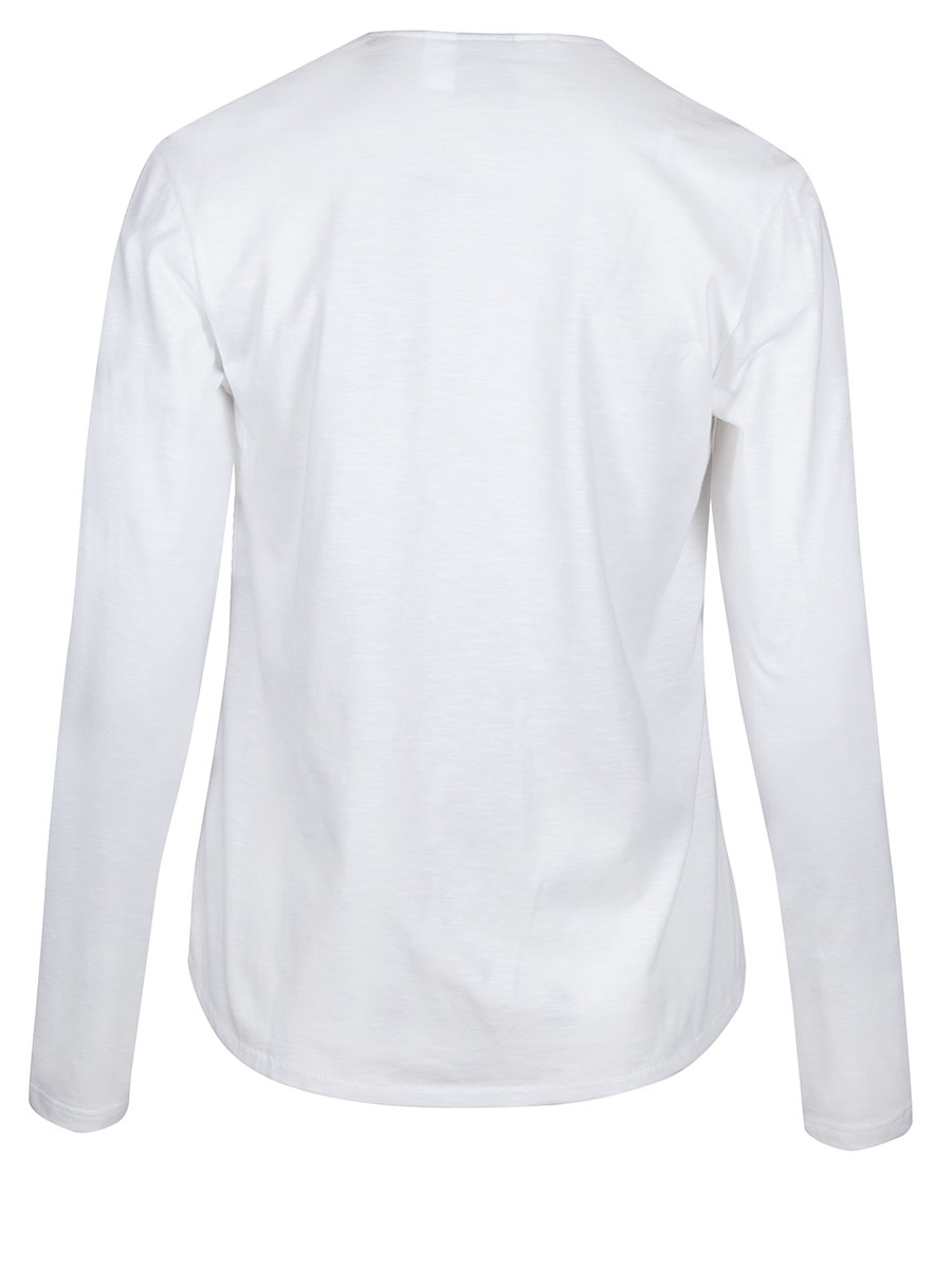 Hammerschmid Shirtbluse Luise, weiß, Leinen #3