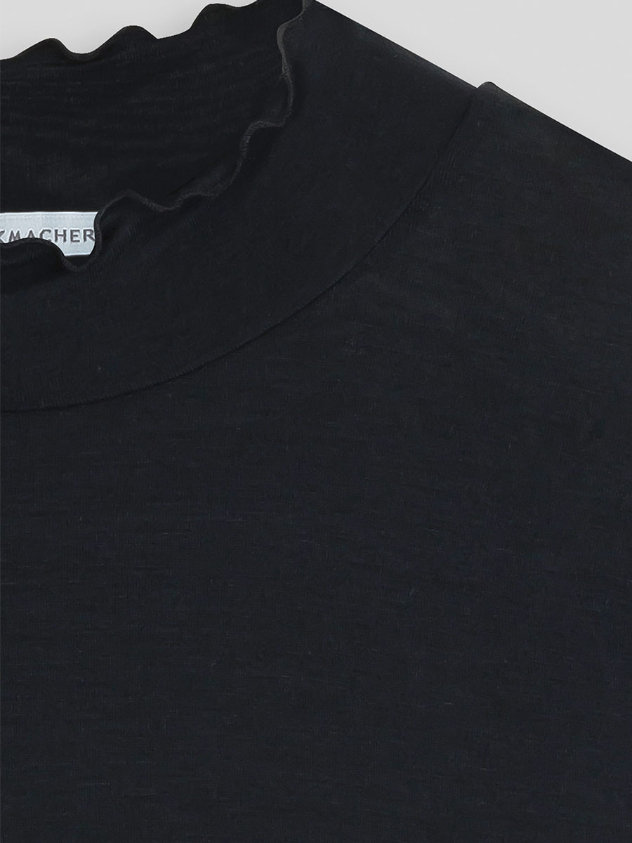 Rockmacherin Langarmshirt Michaela, schwarz #3