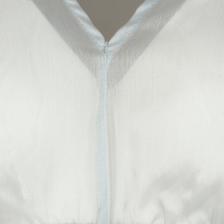 MarJo Dirndlbluse Saldenburg, lichtgrau, transparent #2