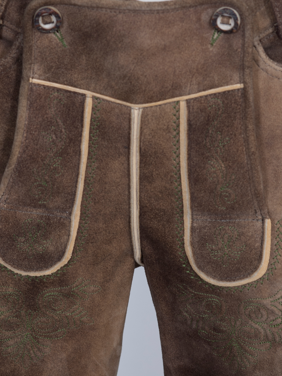 Weinbauer Erzherzog Kniebundlederhose Wildbock sämisch #5
